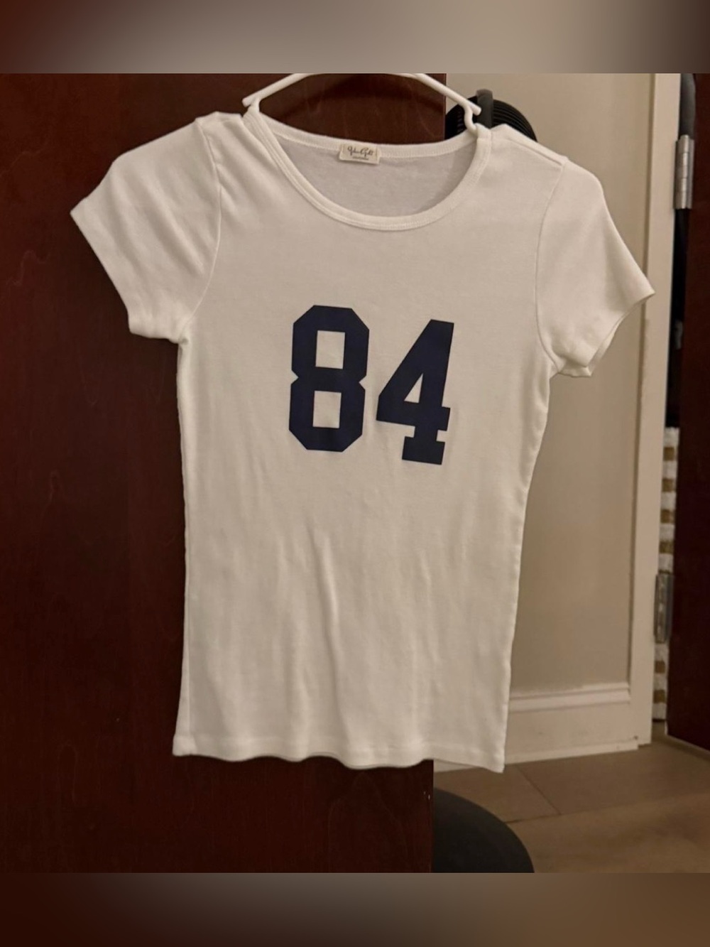 White' 84 Graphic Tee